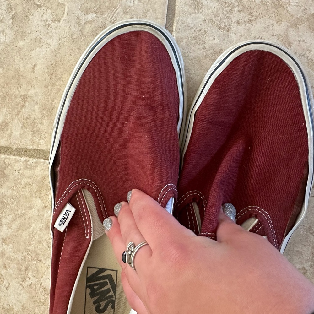 Vans Red Slip-on - Picture 5 of 5